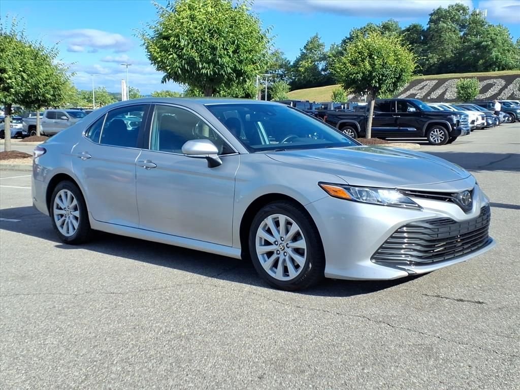 Used 2020 Silver Toyota LE image 2