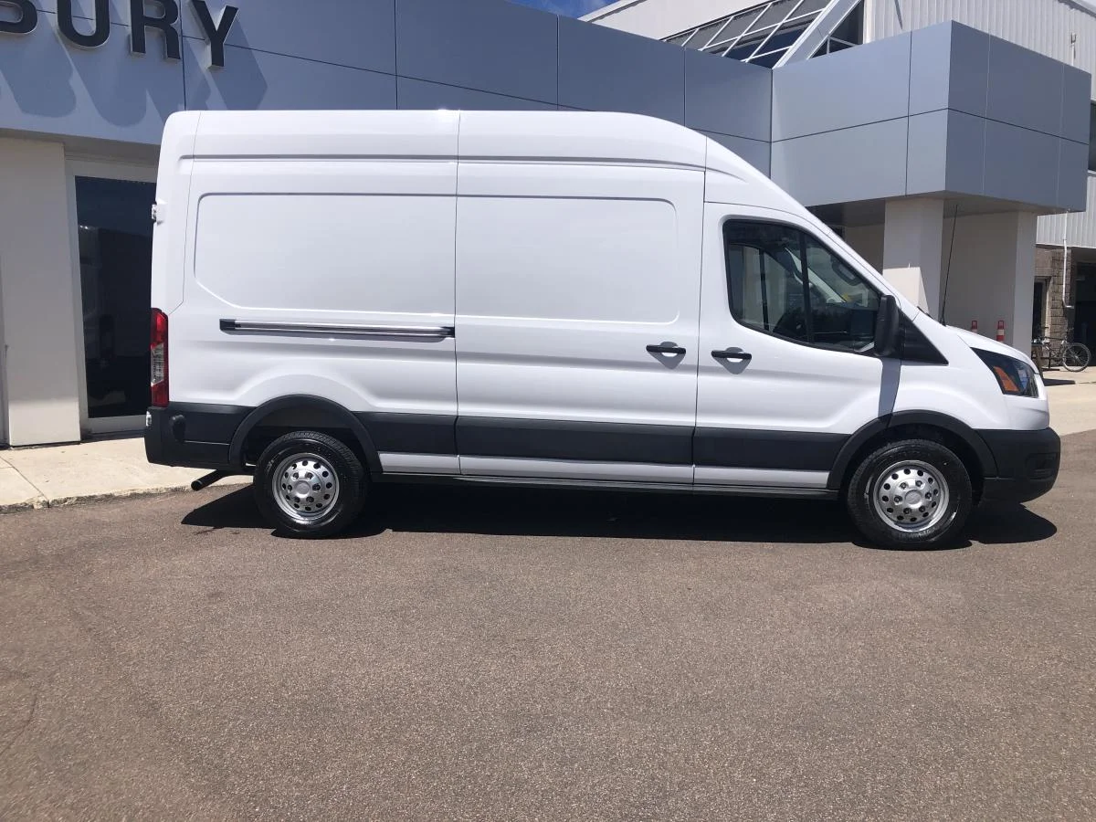Used 2025 White Ford T-250 148" Hi Rf 9070 GVWR AWD image 2