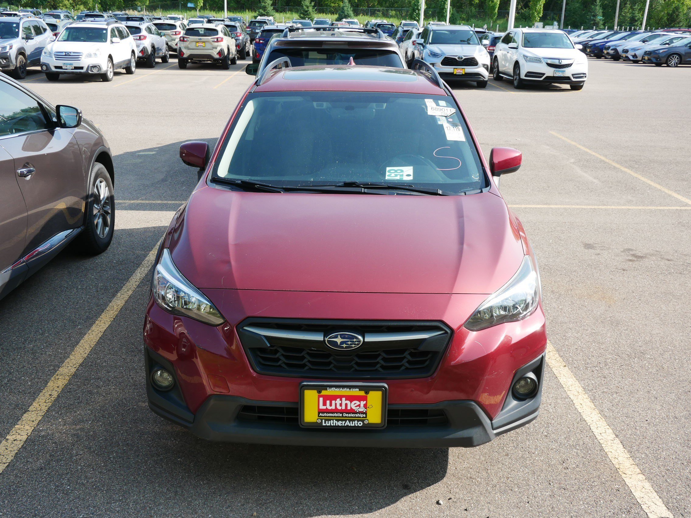 Used 2019 Venetian Red Pearl Subaru Premium image 2
