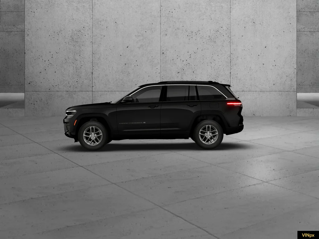 New 2026 Diamond Black Crystal Pearl-Coat Exterior Paint Jeep Laredo image 2