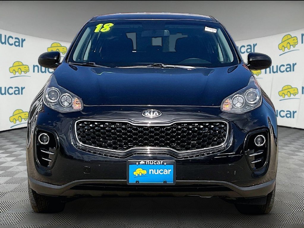 Used 2018 Black Cherry Kia LX image 2