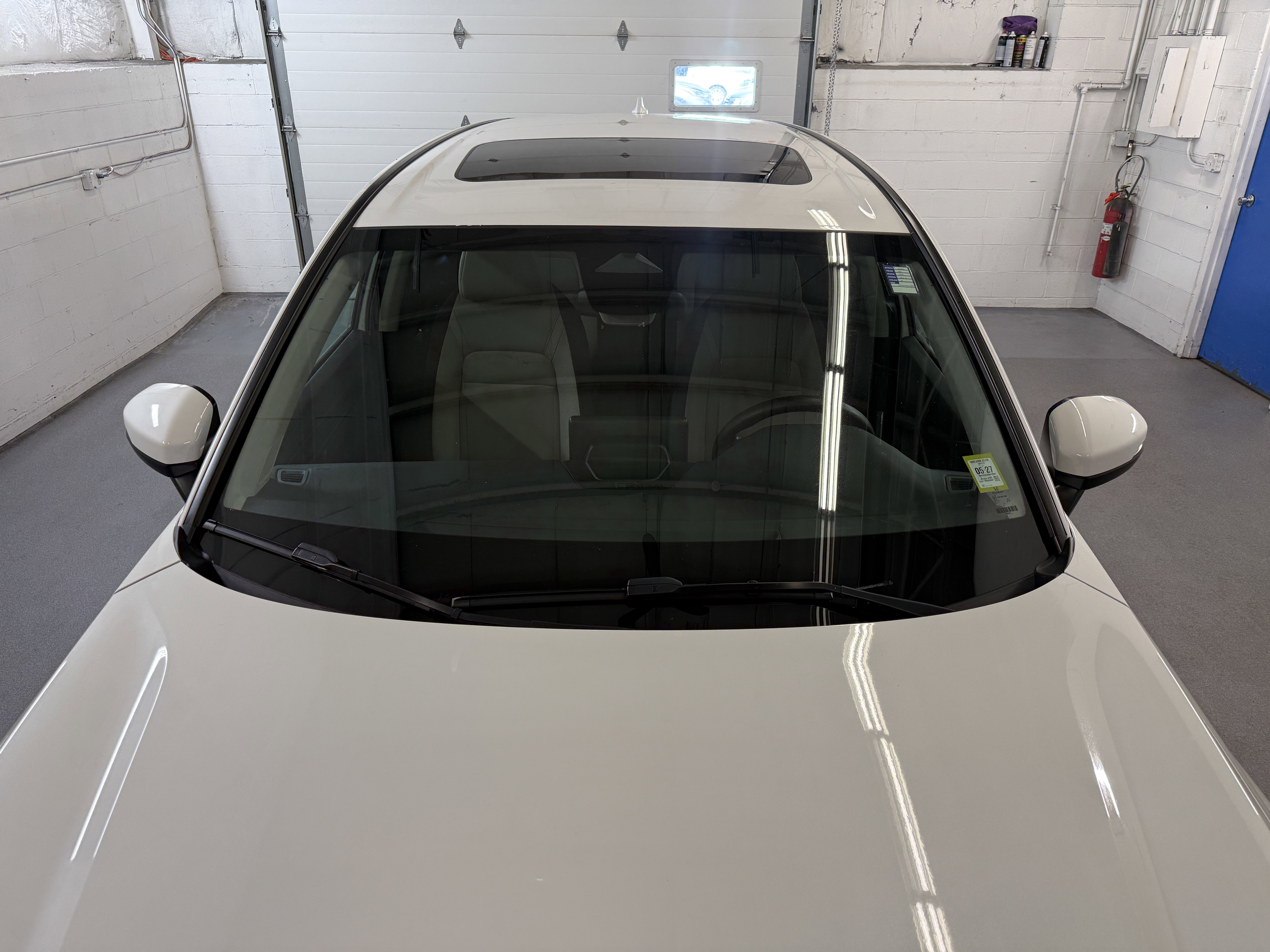 Certified Used 2025 Platinum White Pearl Honda EX image 29