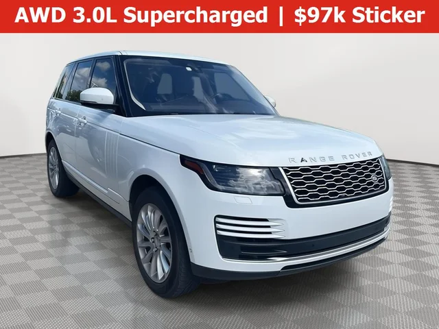 2019 Land Rover Range Rover HSE