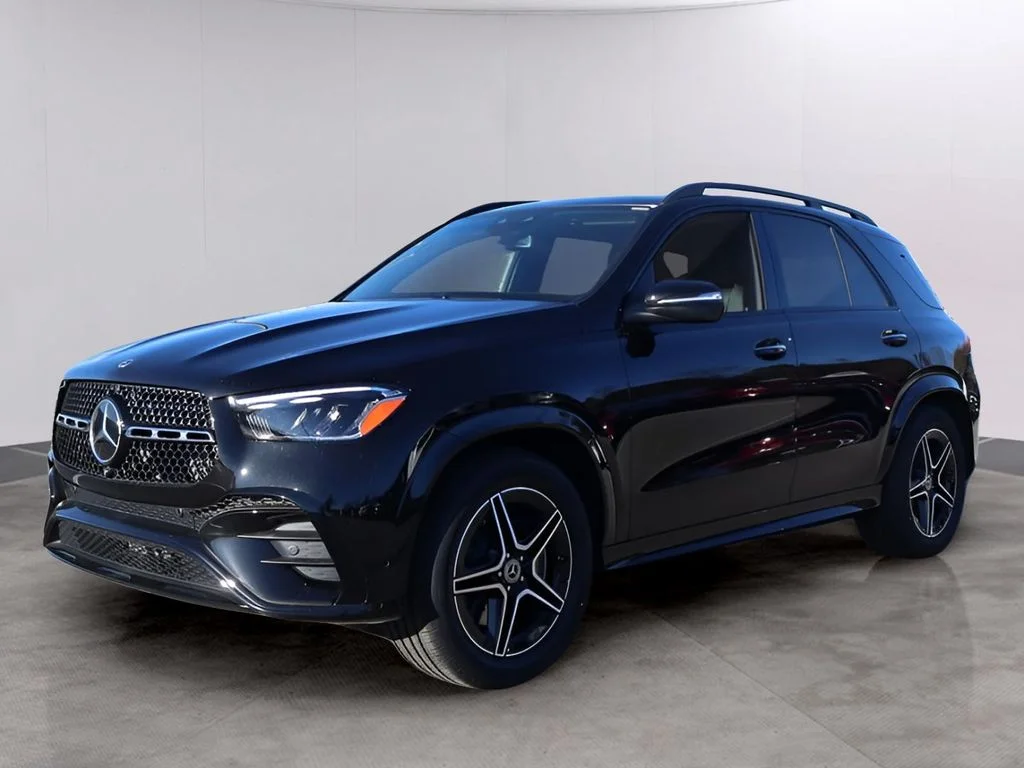 Certified Used 2026 Obsidian Black Metallic Mercedes-Benz GLE 450 image 3