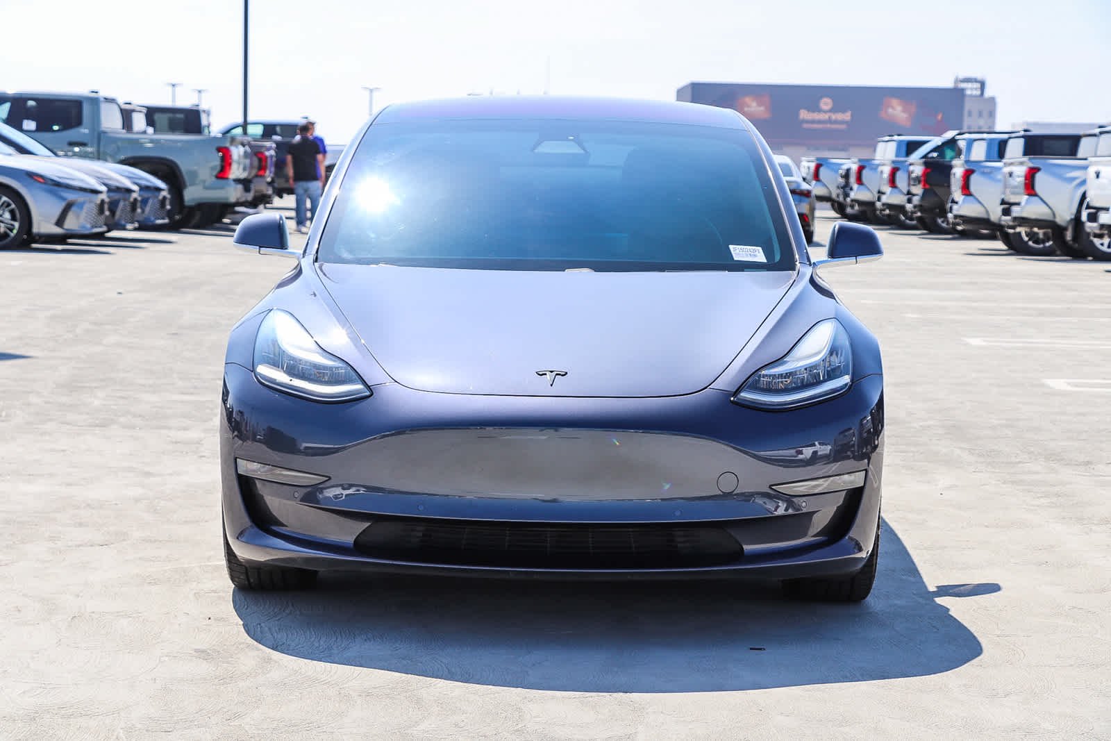 Used 2018 Black Tesla Long Range Battery image 2