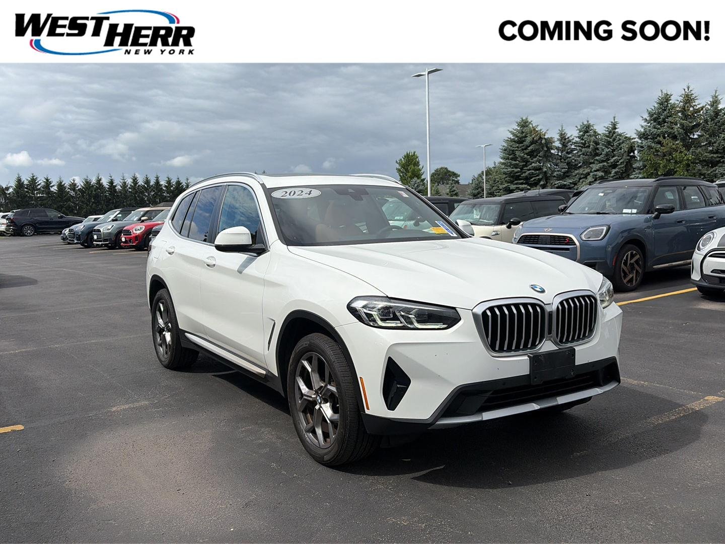 Used 2024 Alpine White BMW xDrive30i image 1