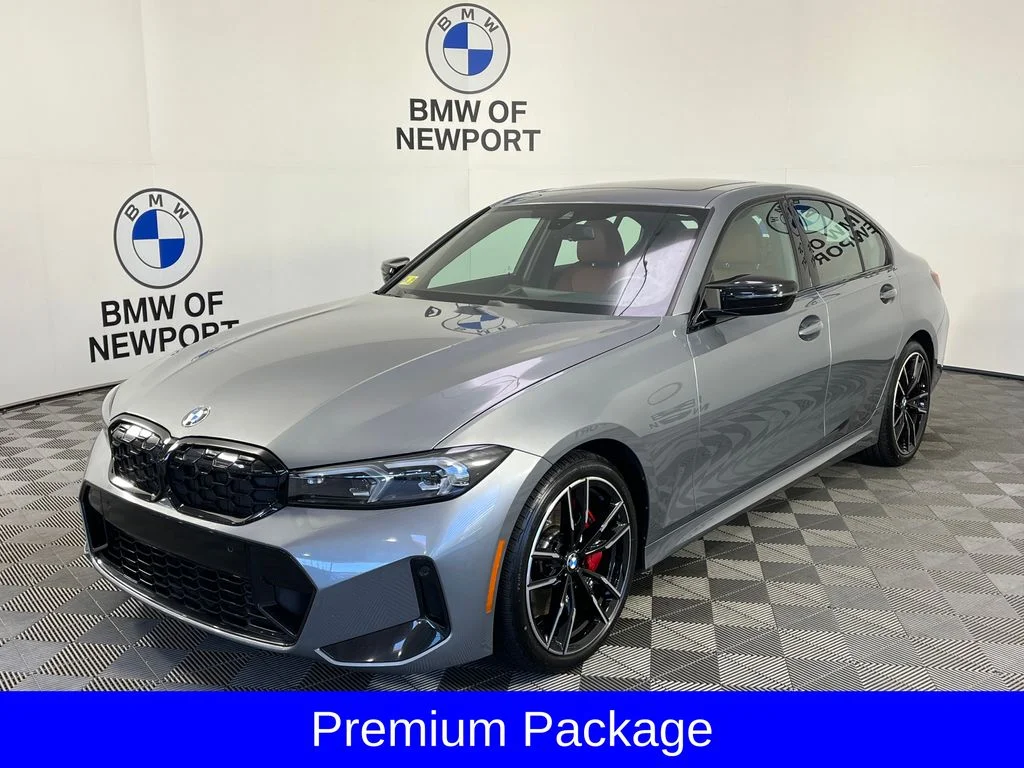 Certified Used 2024 Skyscraper Grey Metallic BMW M340i xDrive image 3