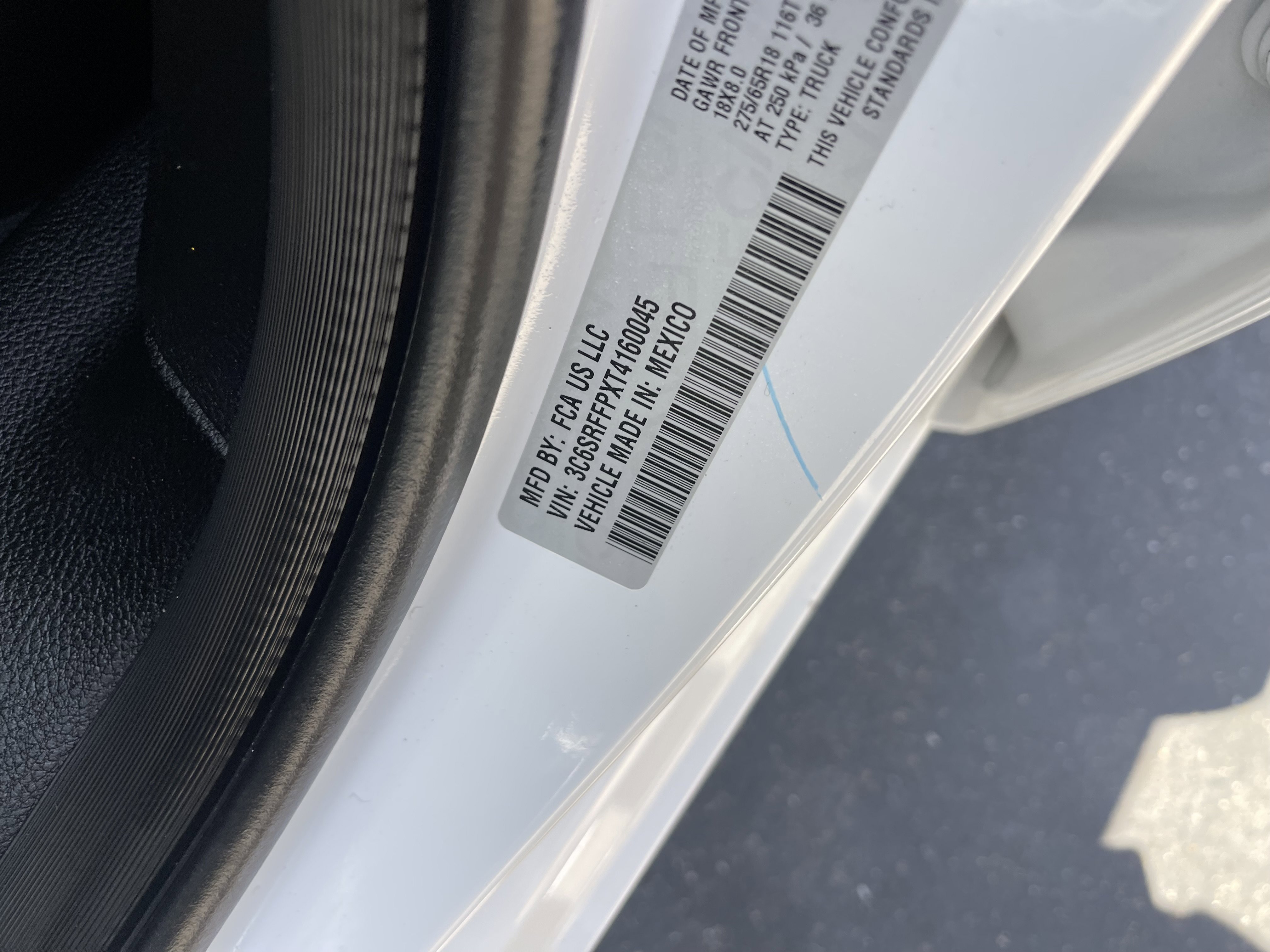 New 2026 Bright White Clear-Coat Exterior Paint RAM Big Horn image 30