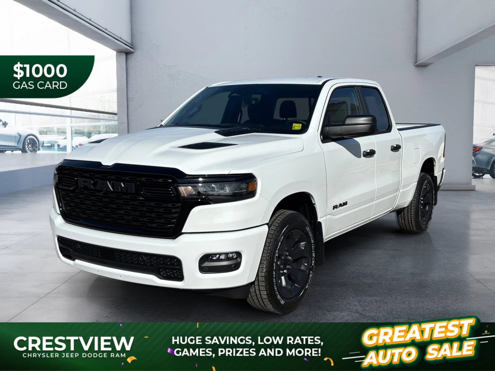 New 2027 BRIGHT WHITE Ram Express image 1
