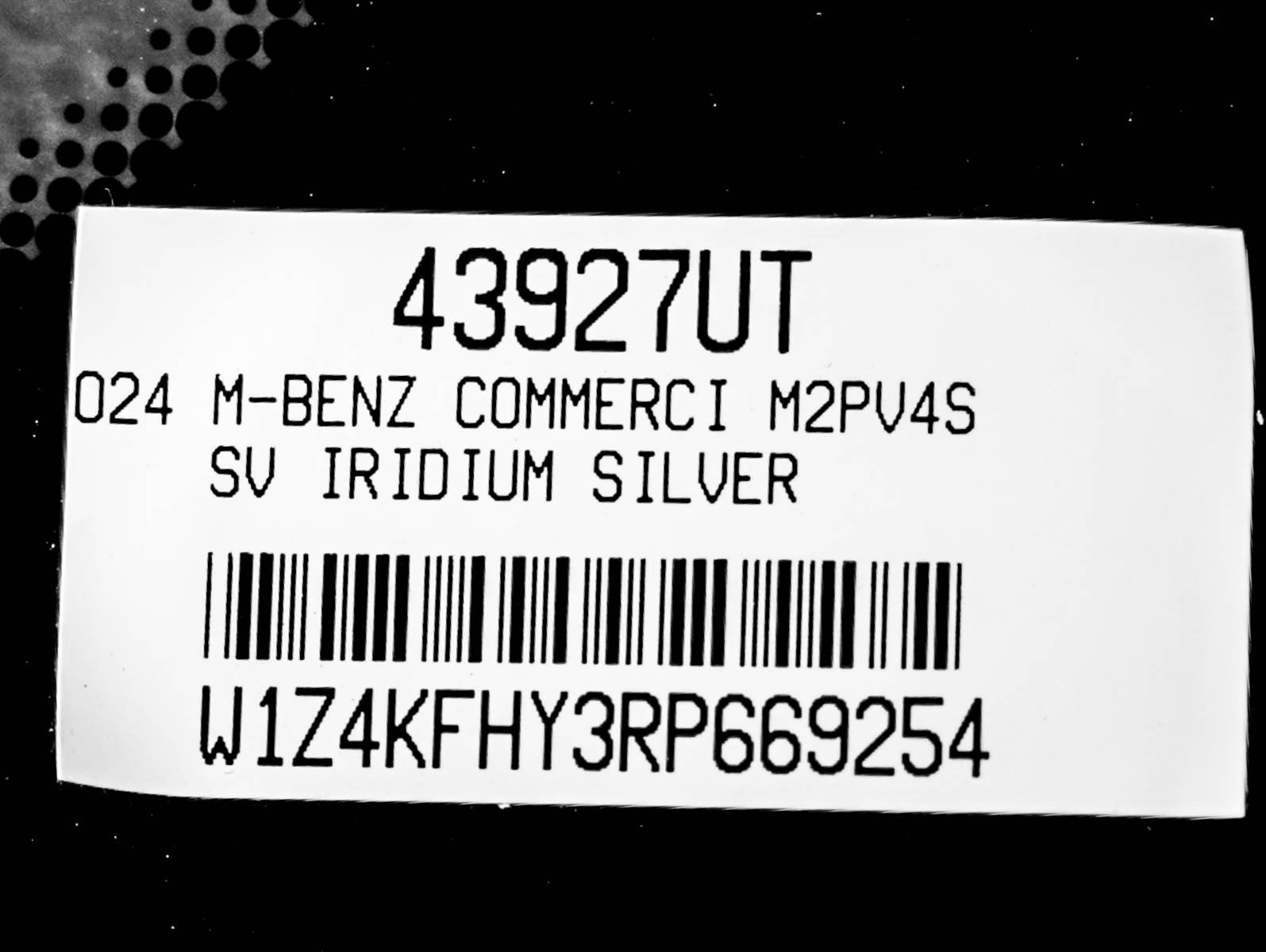 Used 2024 Iridium Silver Mercedes-Benz 2500 Standard Roof I4 Diesel 144 RWD image 30