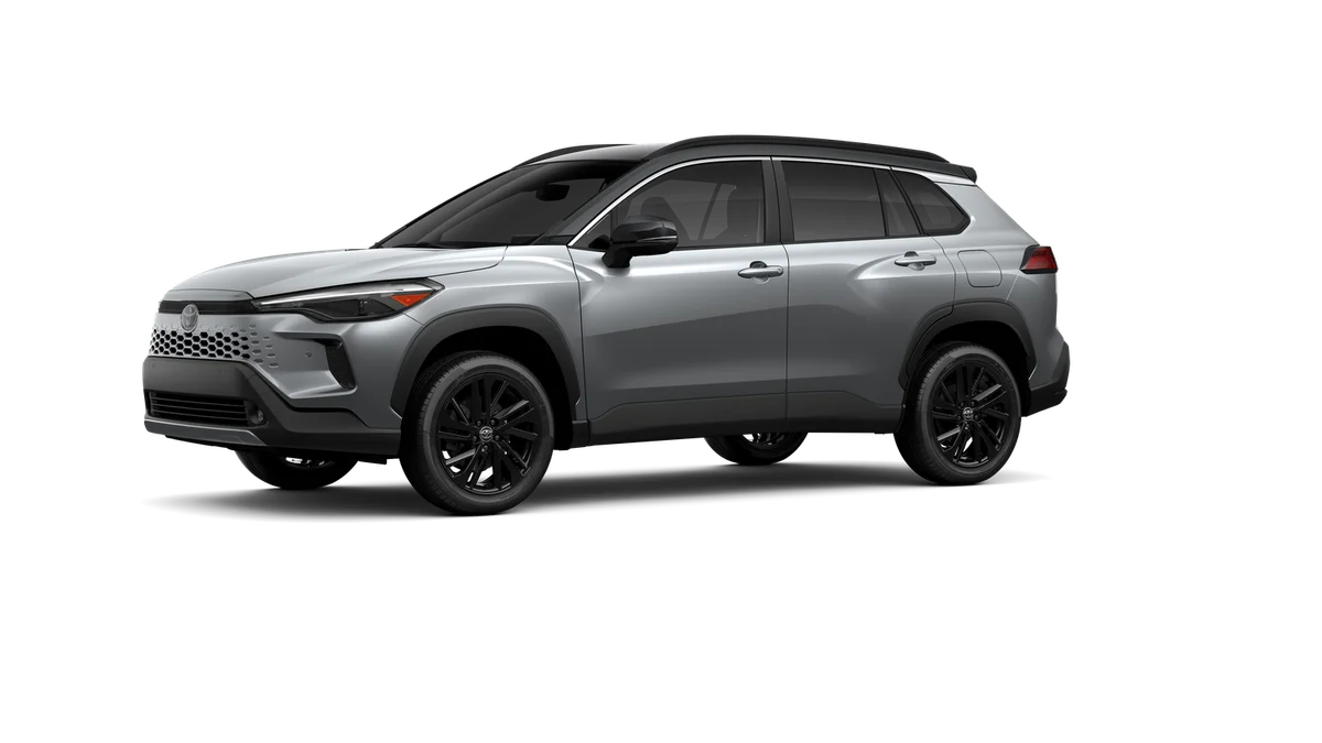 New 2026 Sonic Silver with Jet Black roof Toyota Hybrid XSE image 2