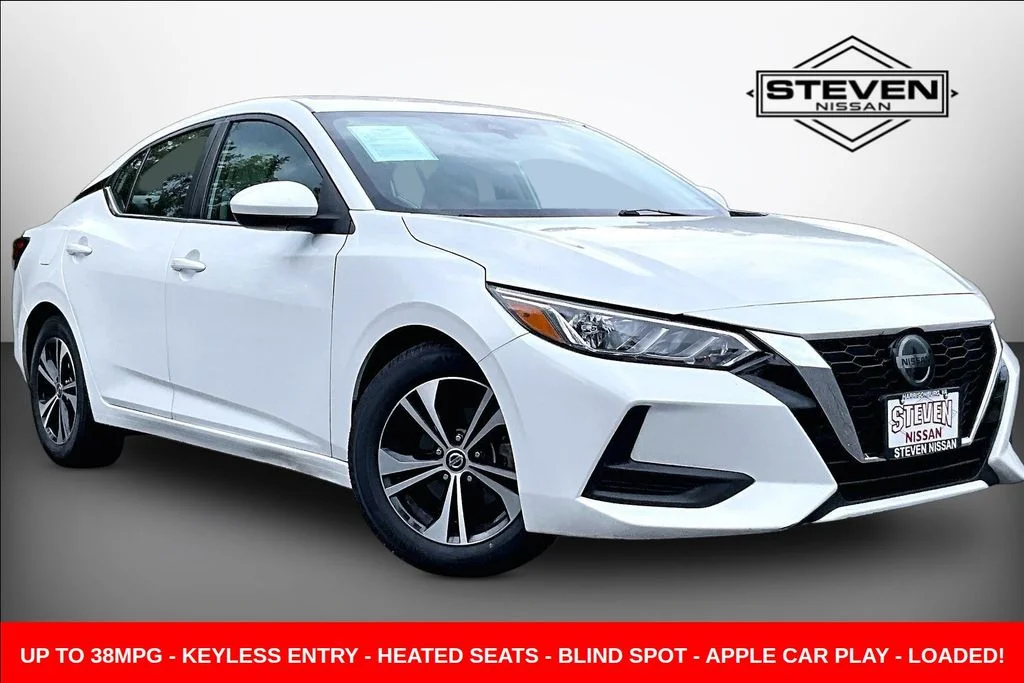 Used 2023 White Nissan SV image 1