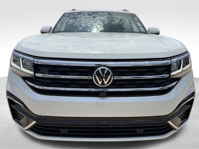 Used 2021 White Volkswagen 3.6L V6 SEL Premium R-Line image 3