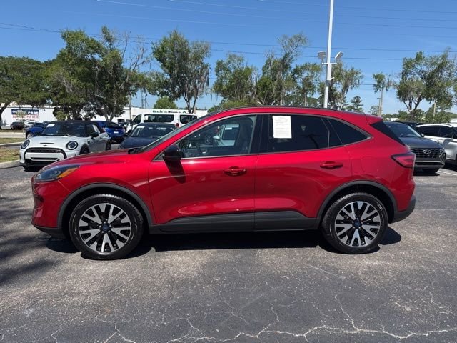 Certified Used 2020 Red Metallic Ford SE Sport image 9