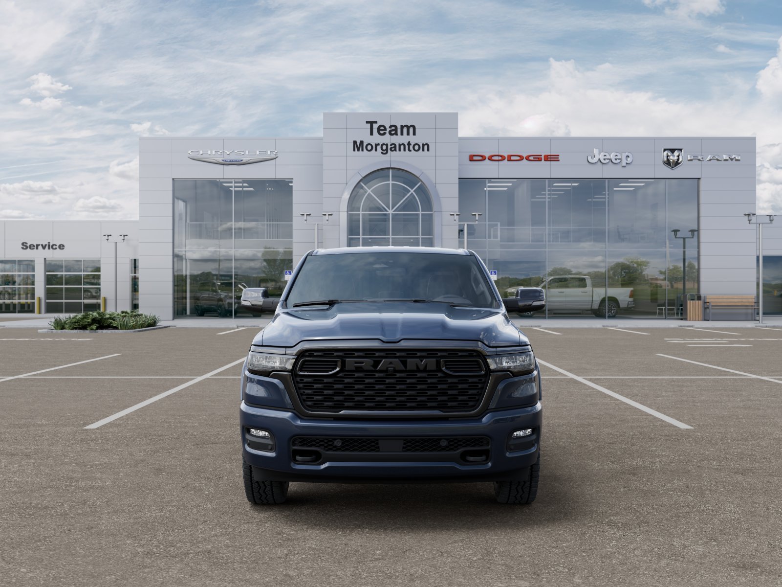 New 2026 Forged Blue Metallic Exterior Paint RAM Big Horn/Lone Star image 32