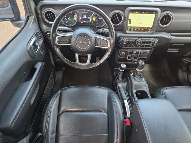 Used 2022 Gray Jeep Unlimited Sahara 4xe image 12