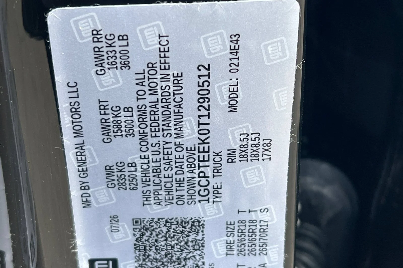 New 2026 Black Chevrolet Trail Boss image 26