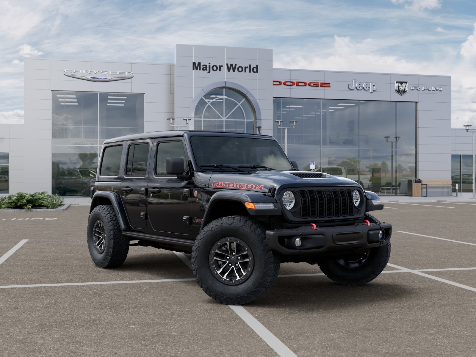 New 2026 Black Clear-Coat Exterior Paint Jeep  image 5
