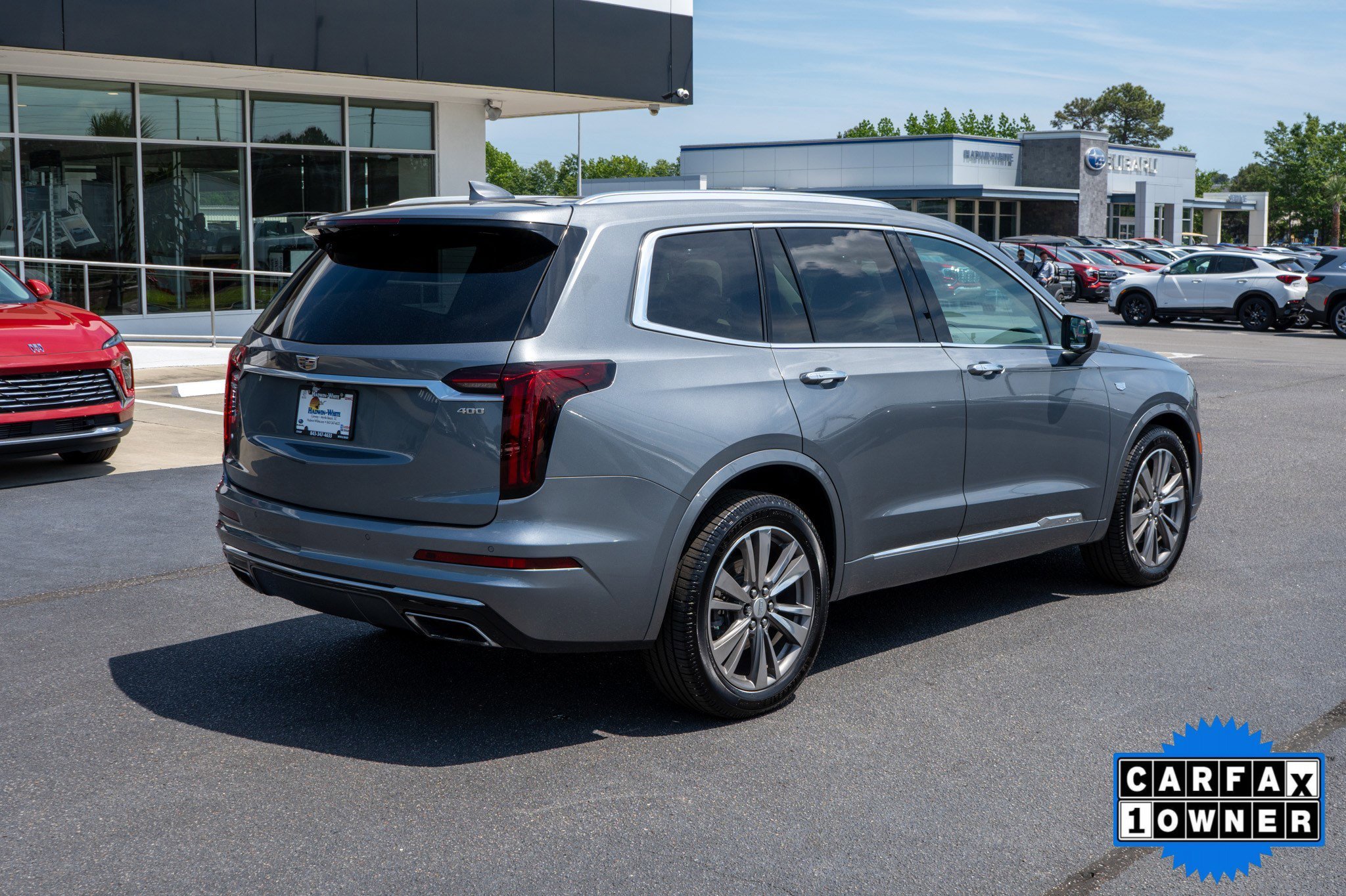 Used 2021 Satin Steel Metallic Cadillac Premium Luxury image 3