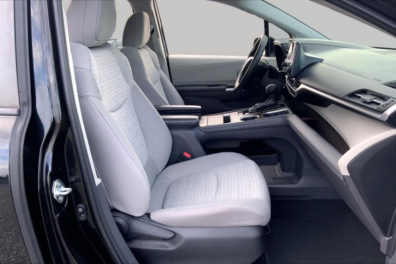 Used 2022 Midnight Black Metallic Toyota LE image 9
