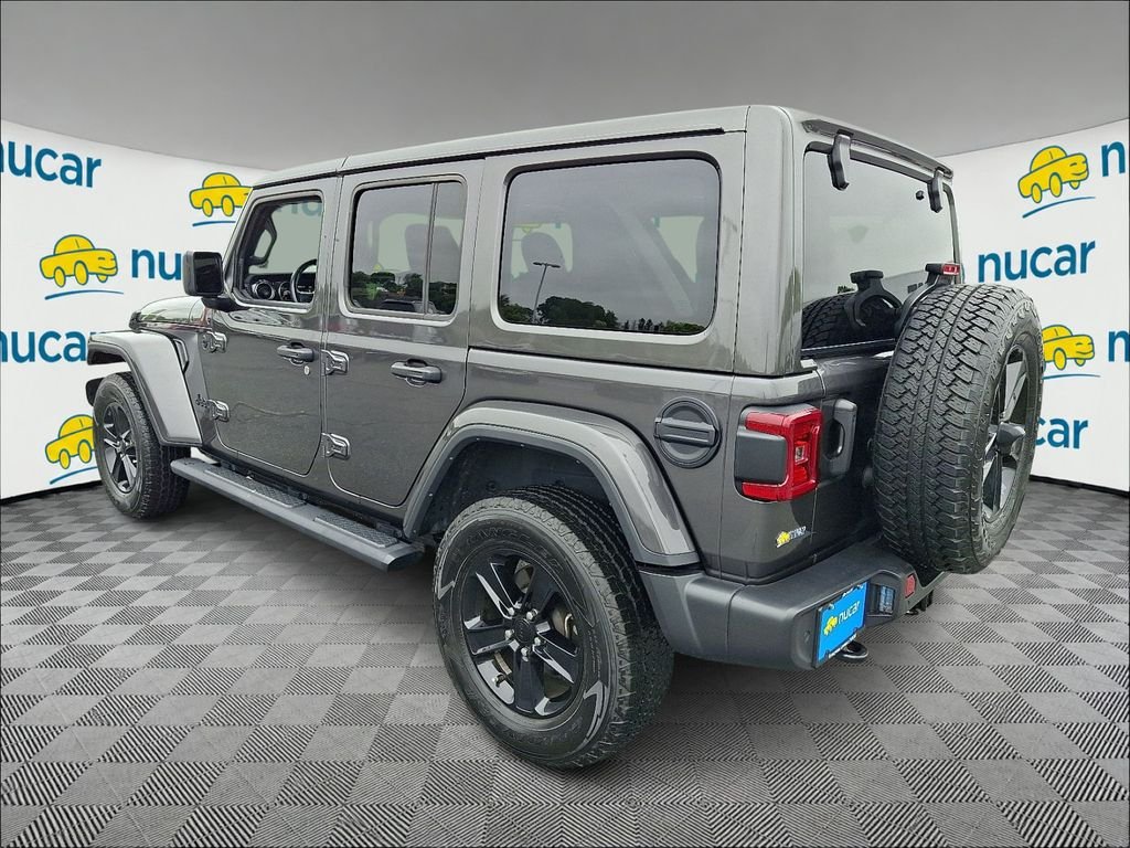Used 2022 Gray Jeep Unlimited Sahara Altitude image 5