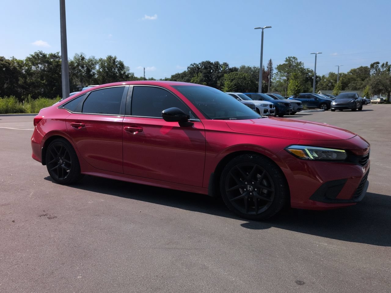 Used 2022 Rallye Red Honda Sport image 2