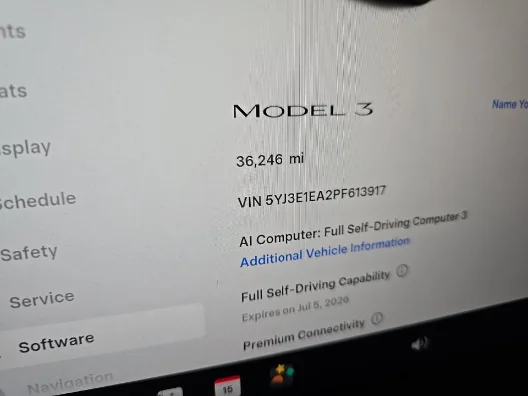 Used 2023 Midnight Silver Metallic Tesla Base image 14