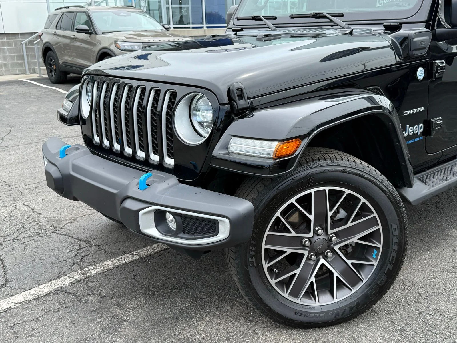 Used 2023 Black Clearcoat Jeep Sahara 4xe image 19