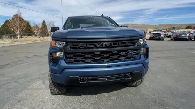 Used 2024 Lakeshore Blue Metallic Chevrolet Custom image 3