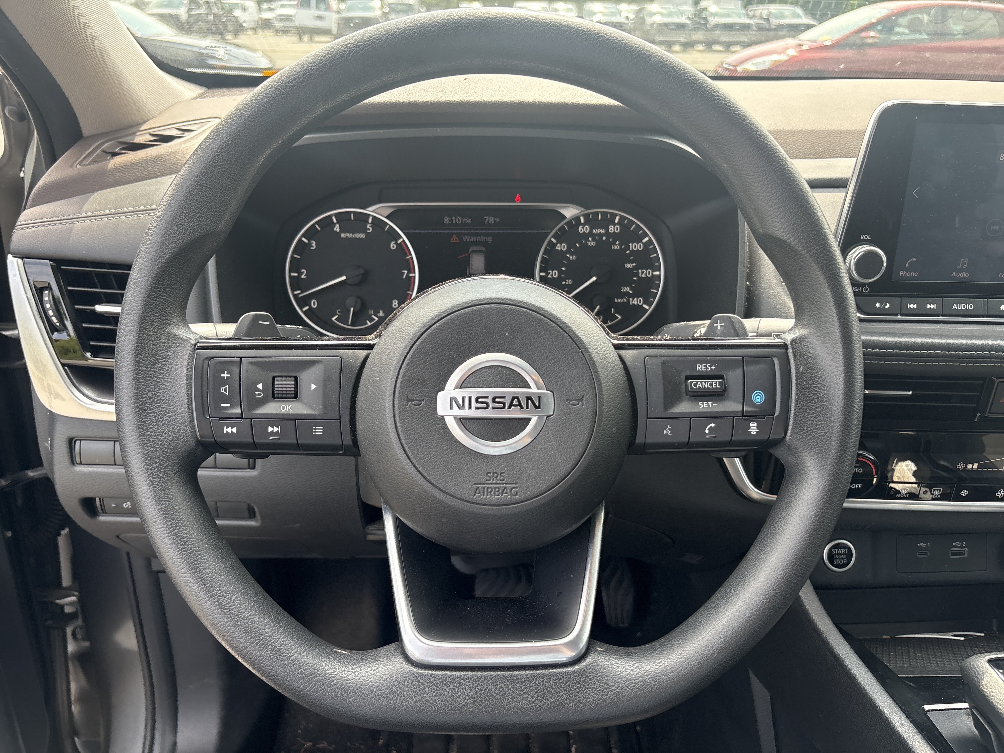 Used 2021 Gun Metallic Nissan SV image 17