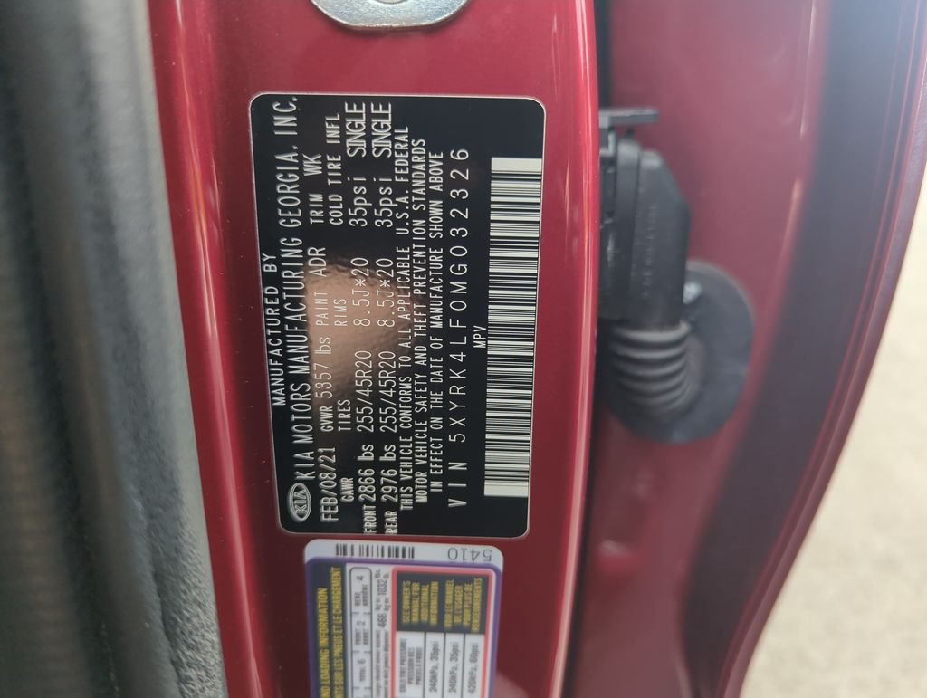 Used 2021 Red Kia SX-Prestige image 42