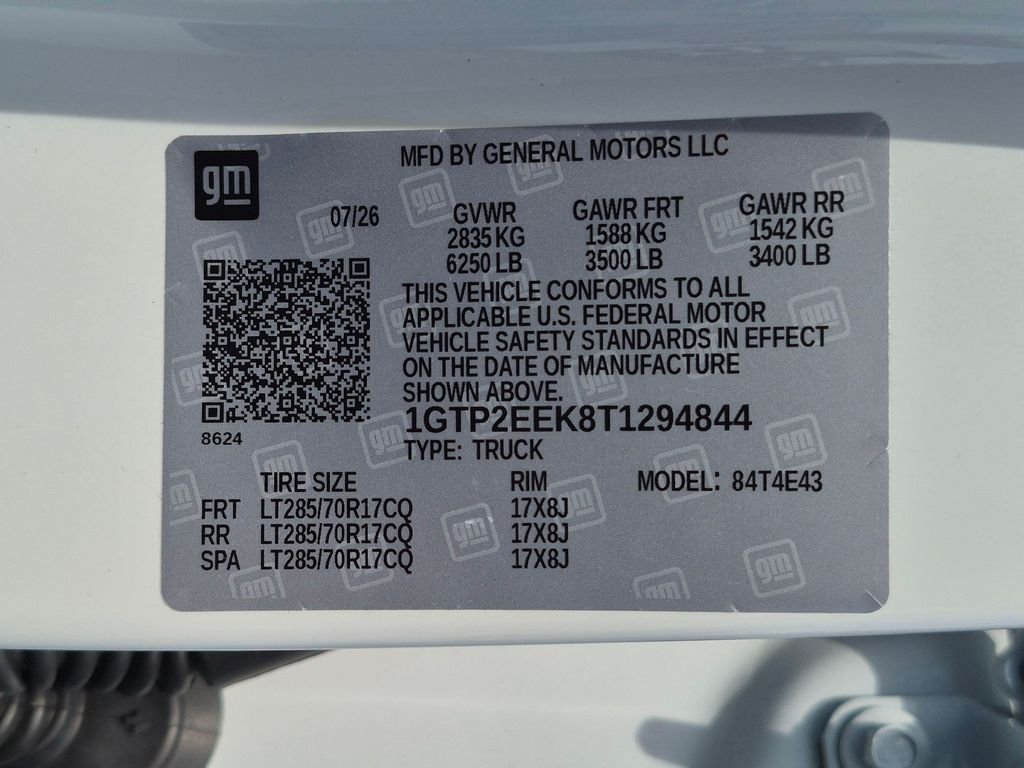 New 2026 Summit White GMC 4WD AT4X image 27