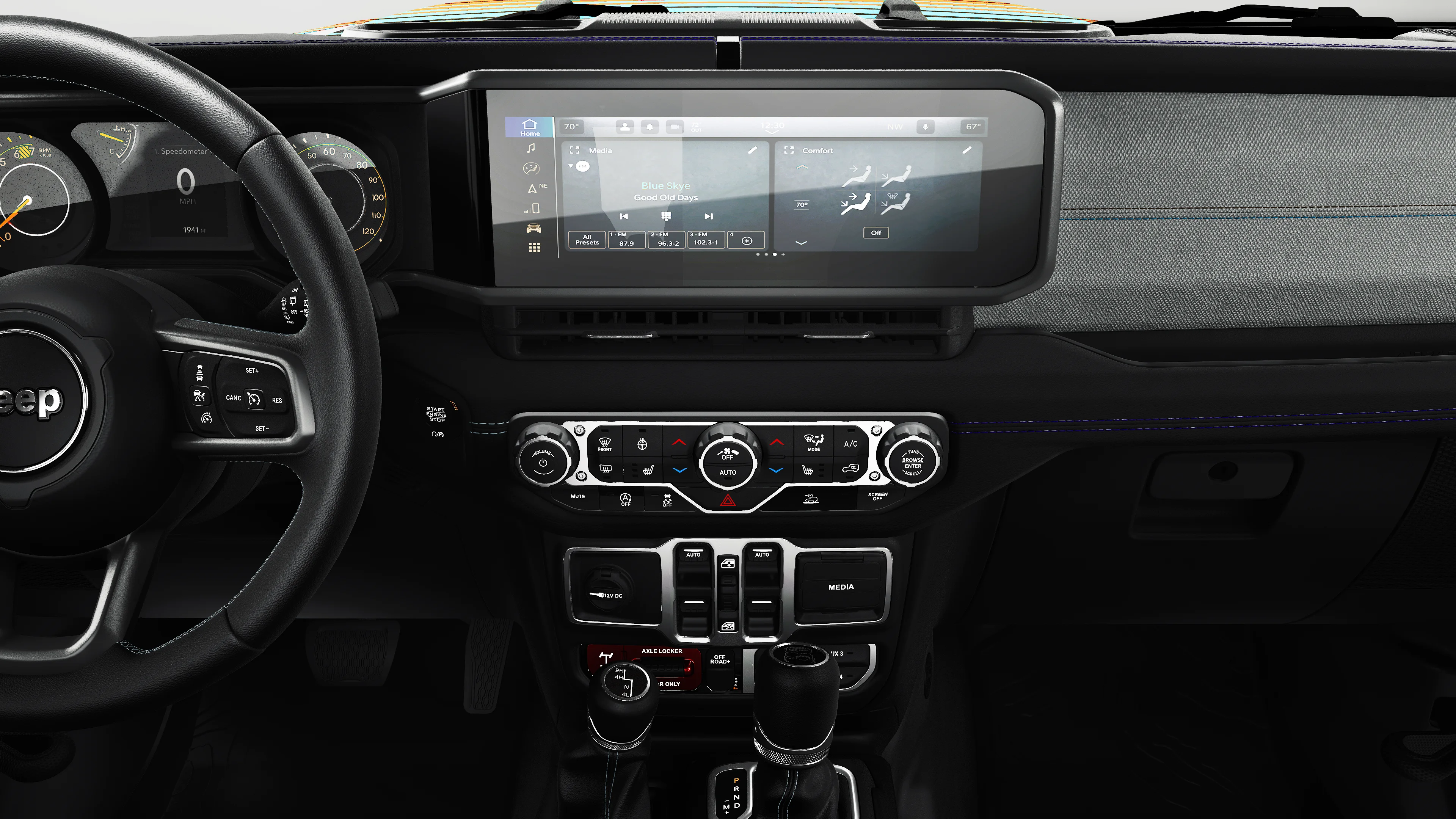 New 2027 Black Clear-Coat Paint Jeep Rewind image 5