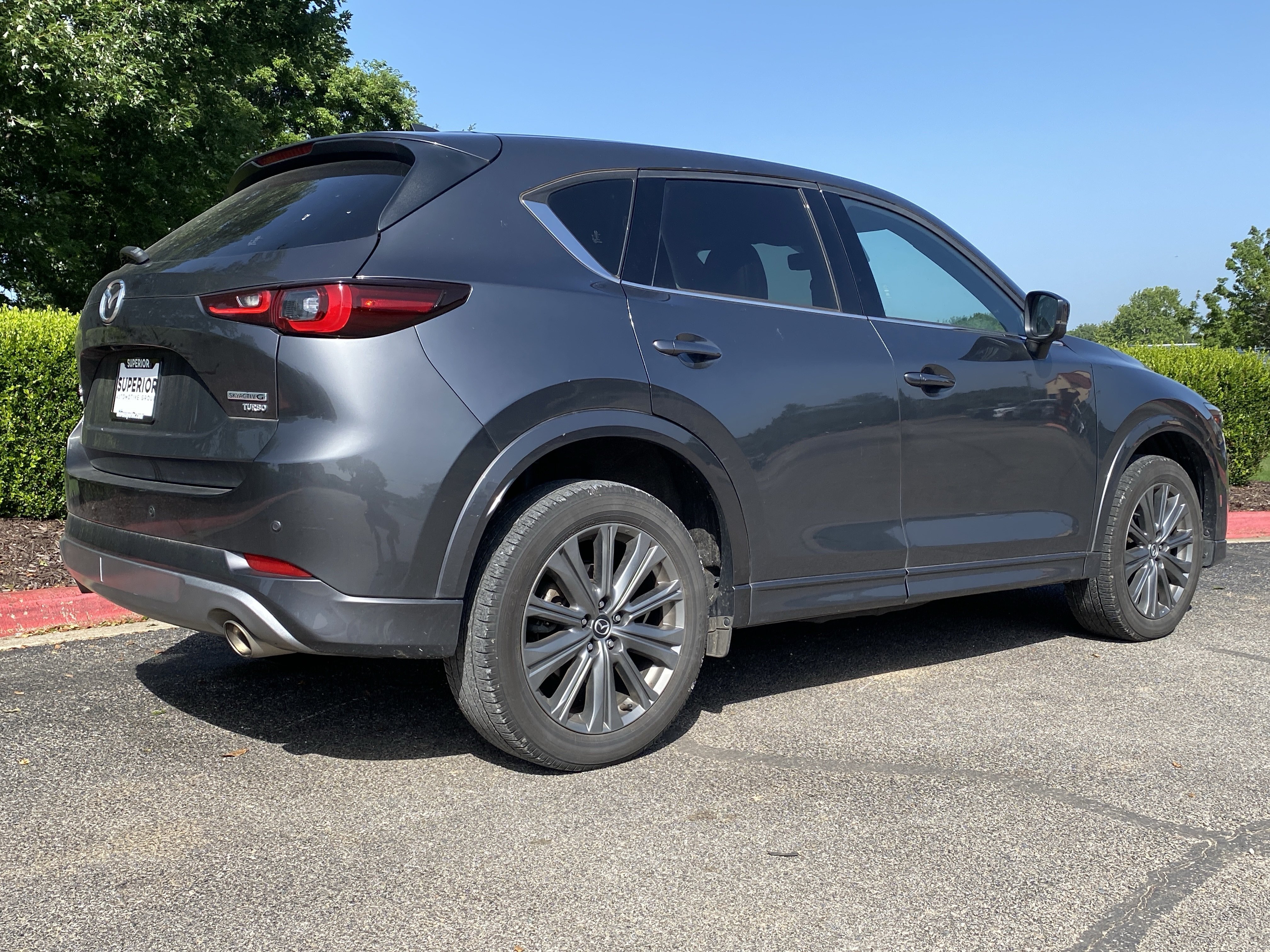 Used 2025 Machine Gray Metallic Mazda 2.5 Turbo Signature image 3