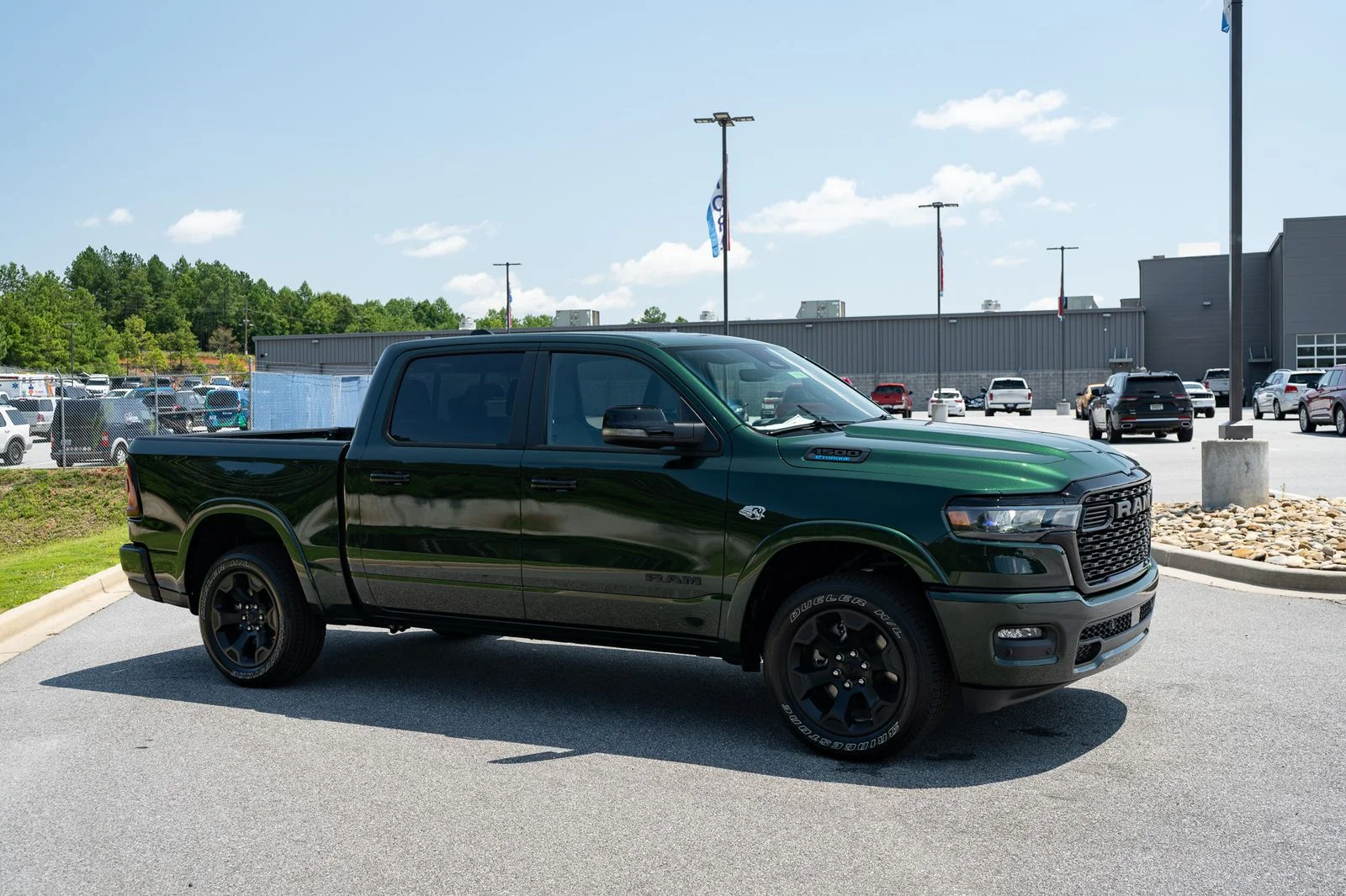 New 2026 Serrano-Green Metallic Exterior Paint RAM Big Horn/Lone Star image 12