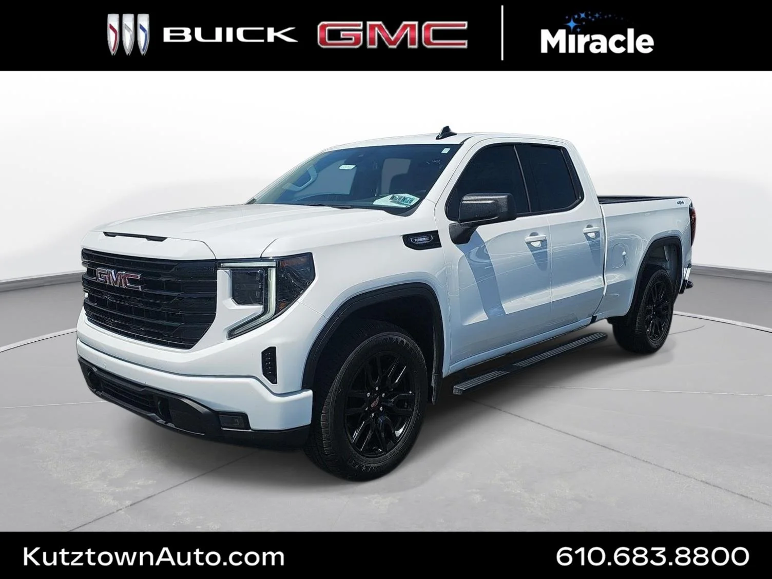 Used 2025 Summit White GMC Elevation image 1