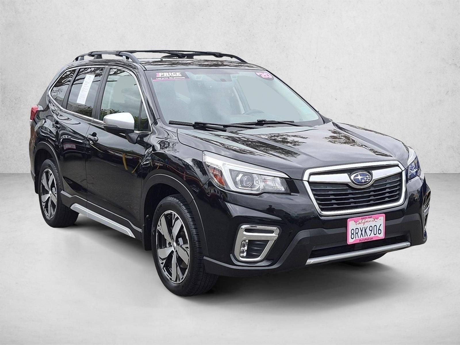 Used 2020 Crystal Black Silica Subaru Touring image 3