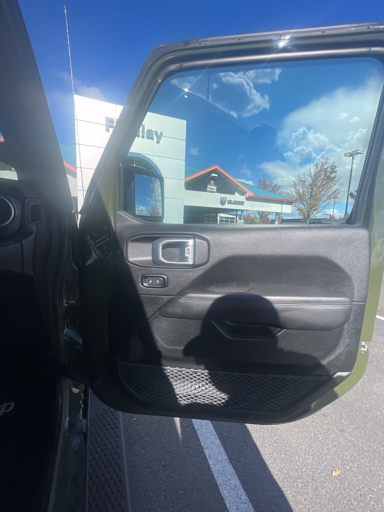 Certified Used 2021 Green Jeep Unlimited Sahara Altitude image 24