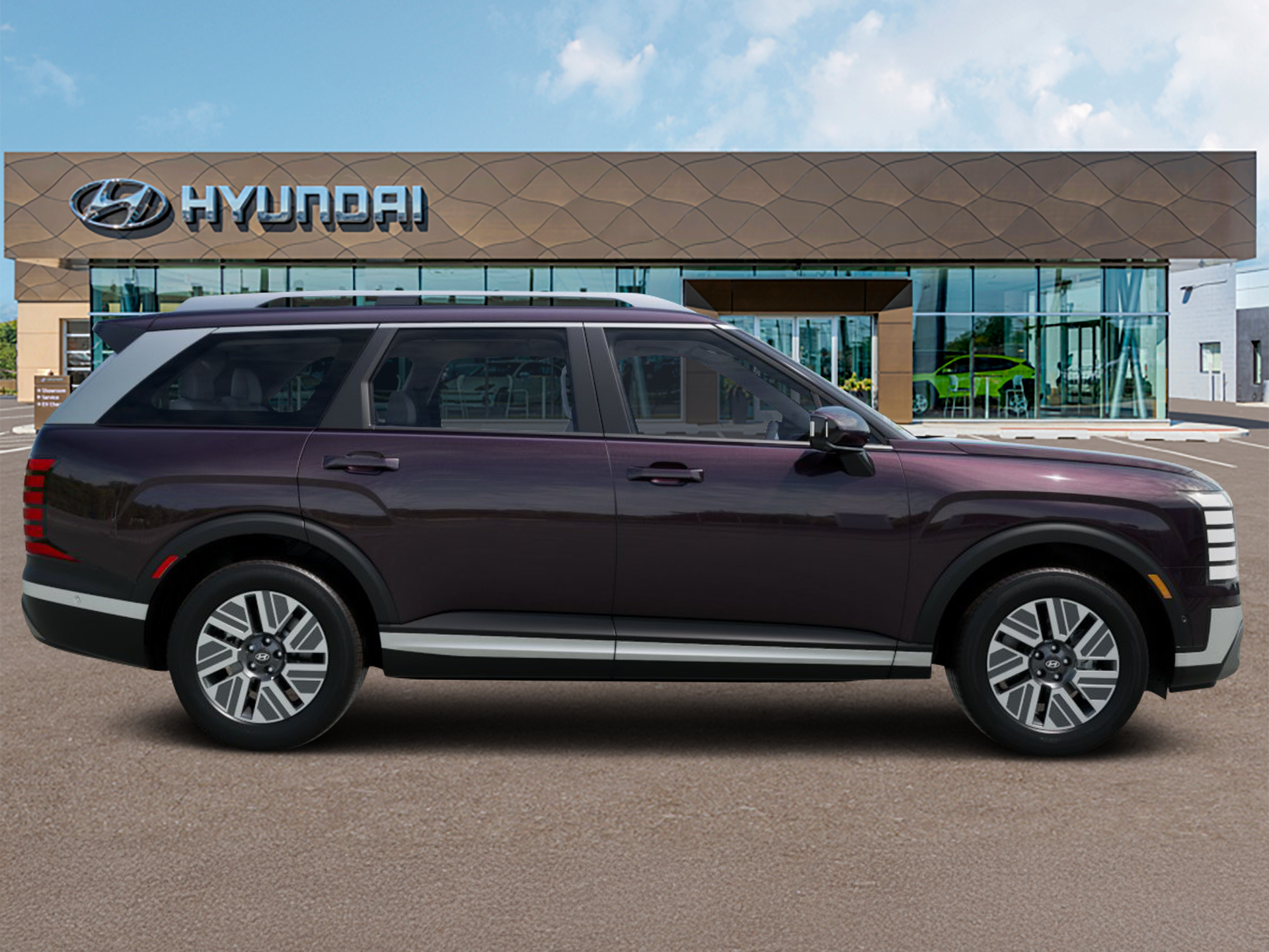 New 2026 Maroon Hyundai SEL Premium image 6