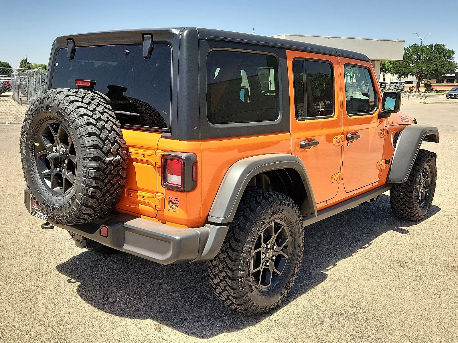 New 2026 Joose  Paint Jeep 4-DOOR WILLYS image 4
