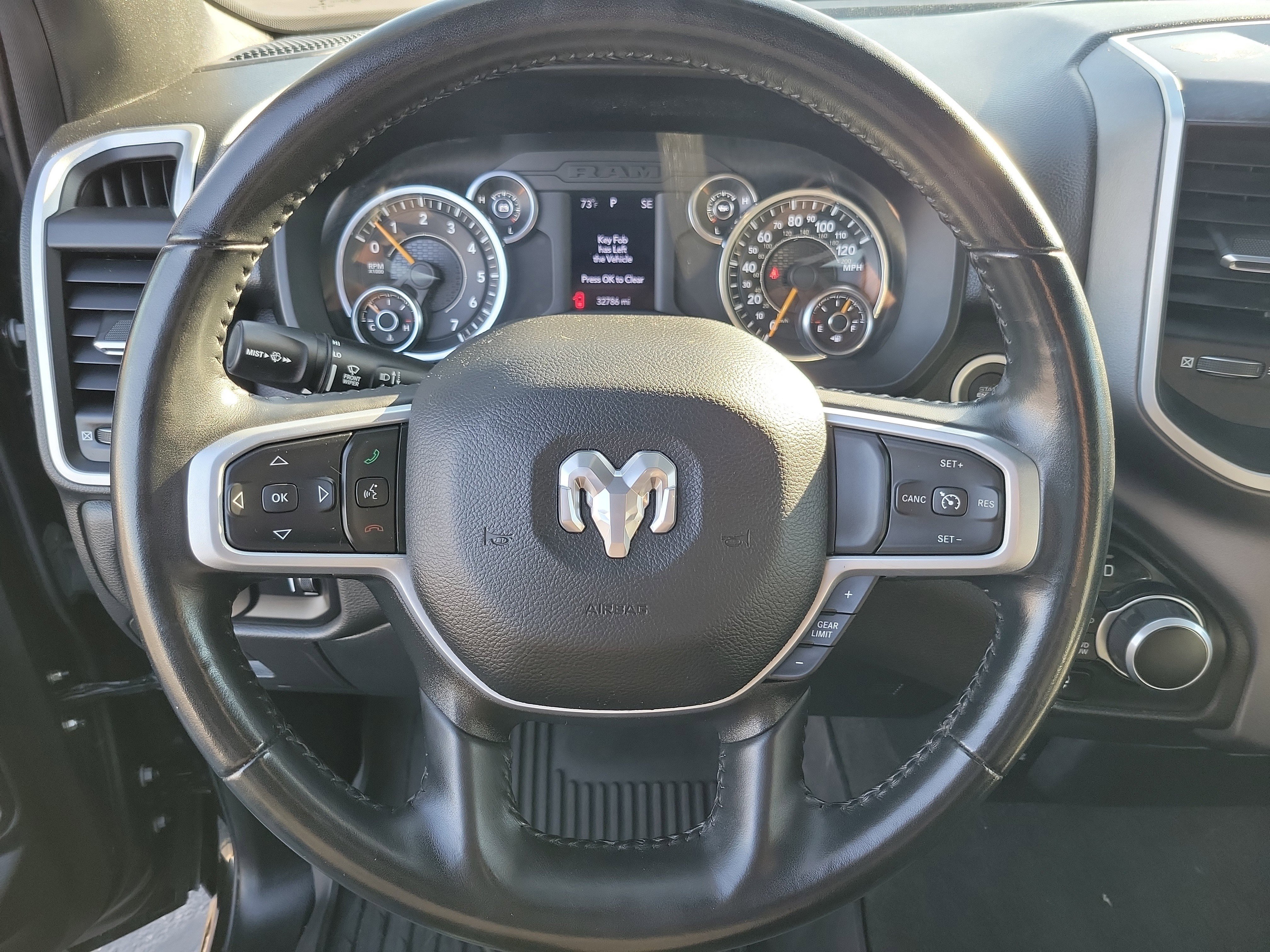 Used 2022 Diamond Black Crystal Pearlcoat Ram Big Horn image 21