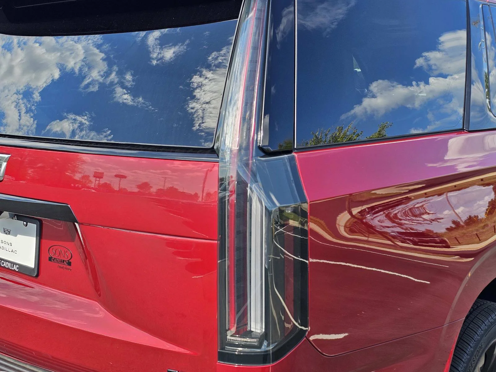 New 2026 Radiant Red Tintcoat Cadillac Platinum Sport image 13