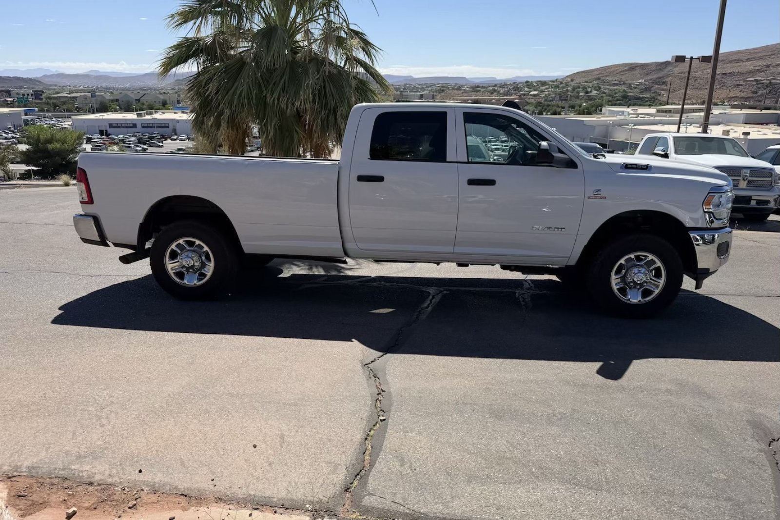 Used 2022 Bright White Clearcoat Ram Tradesman image 7