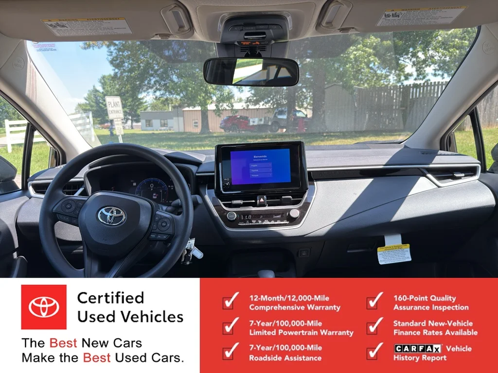 Certified Used 2026 Midnight Black Metallic Toyota LE image 19