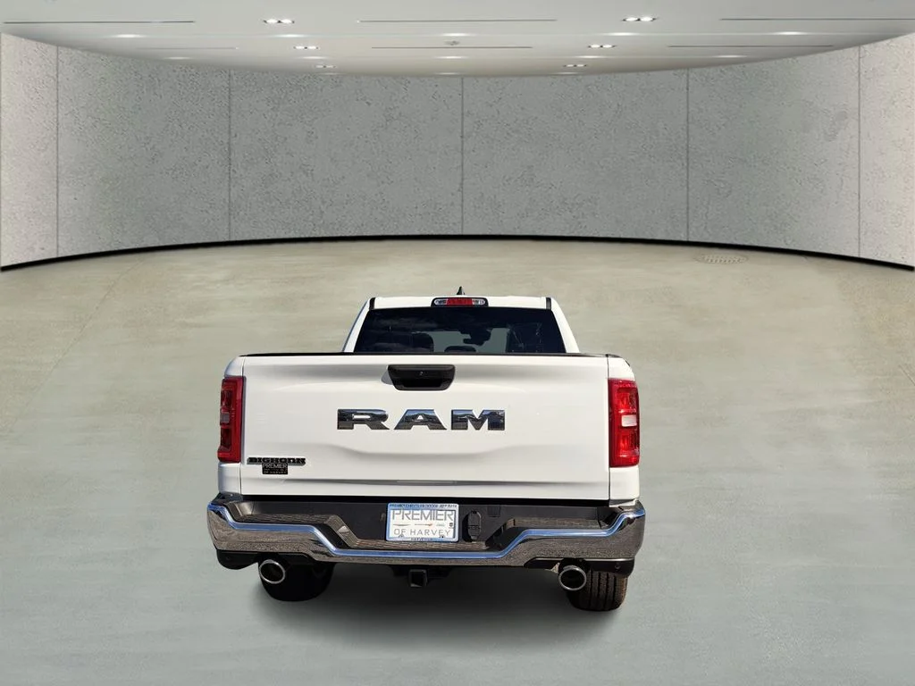 New 2026 Bright White Clear-Coat Exterior Paint RAM Big Horn/Lone Star image 5