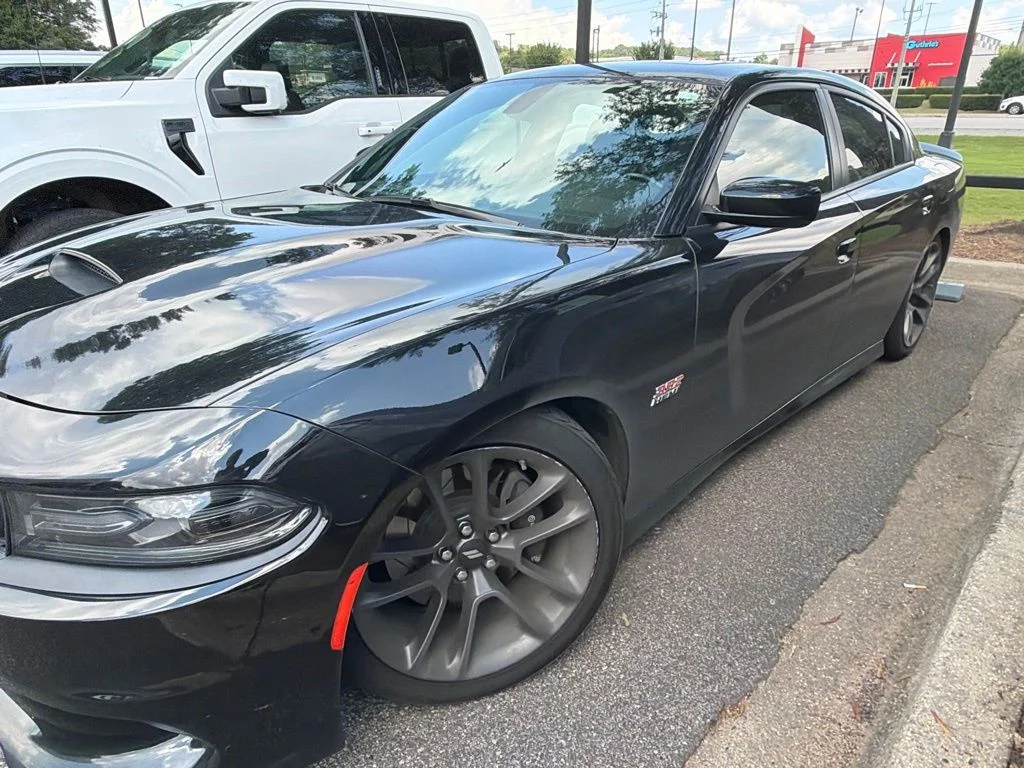 Used 2020 Pitch Black Clearcoat Dodge R T Scat Pack image 1