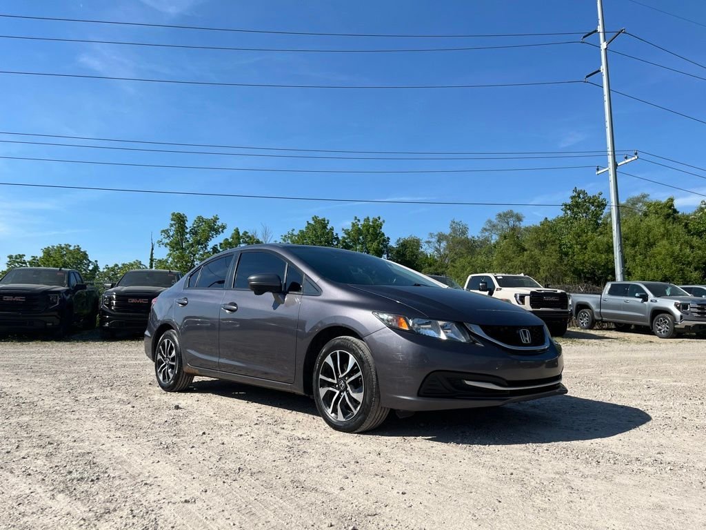 Used 2015 Crystal Black Pearl Honda EX image 5