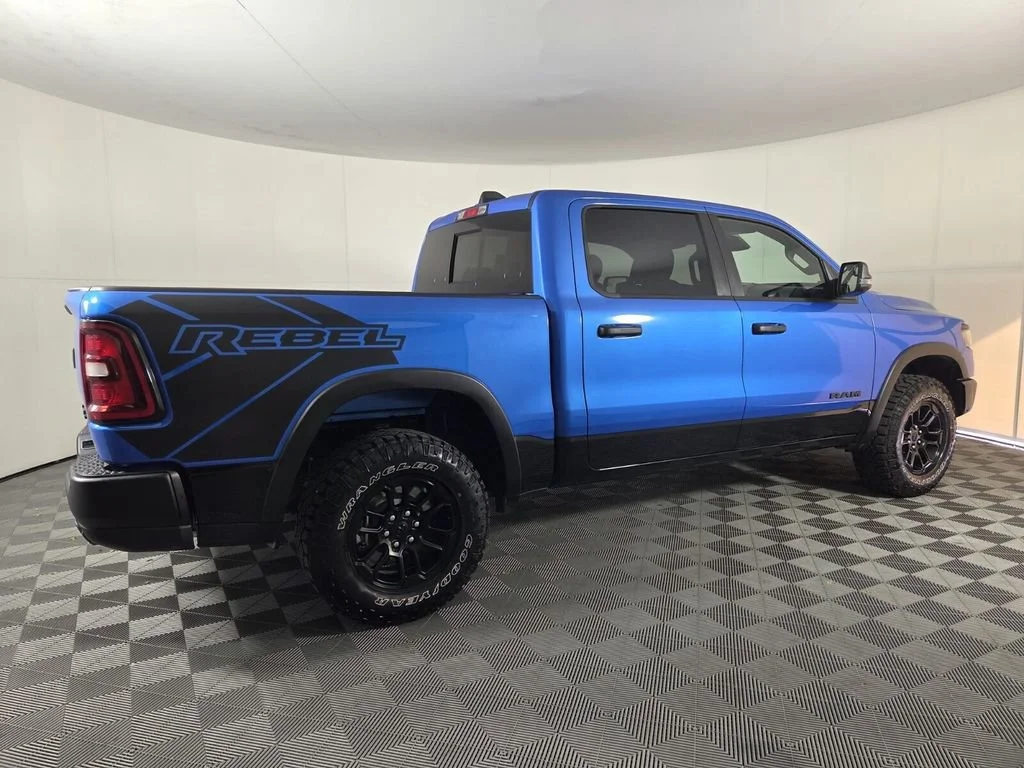 Certified Used 2026 Hydro Blue Pearlcoat Ram Rebel image 6