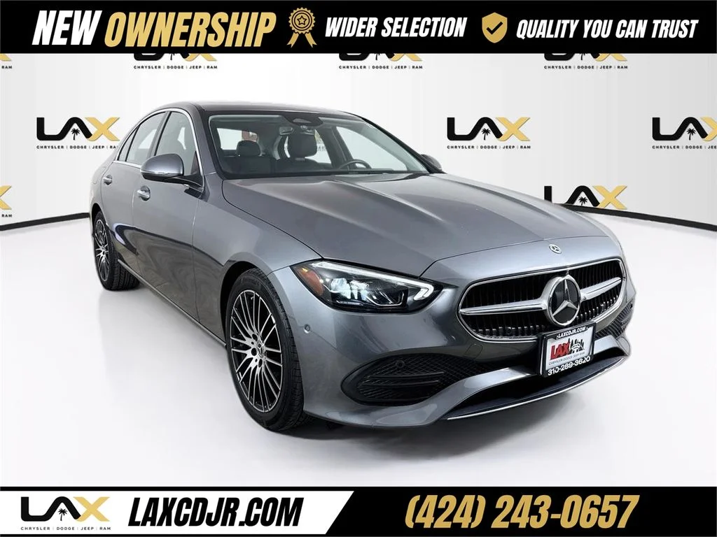 Used 2023 Gray Mercedes-Benz C 300 image 1