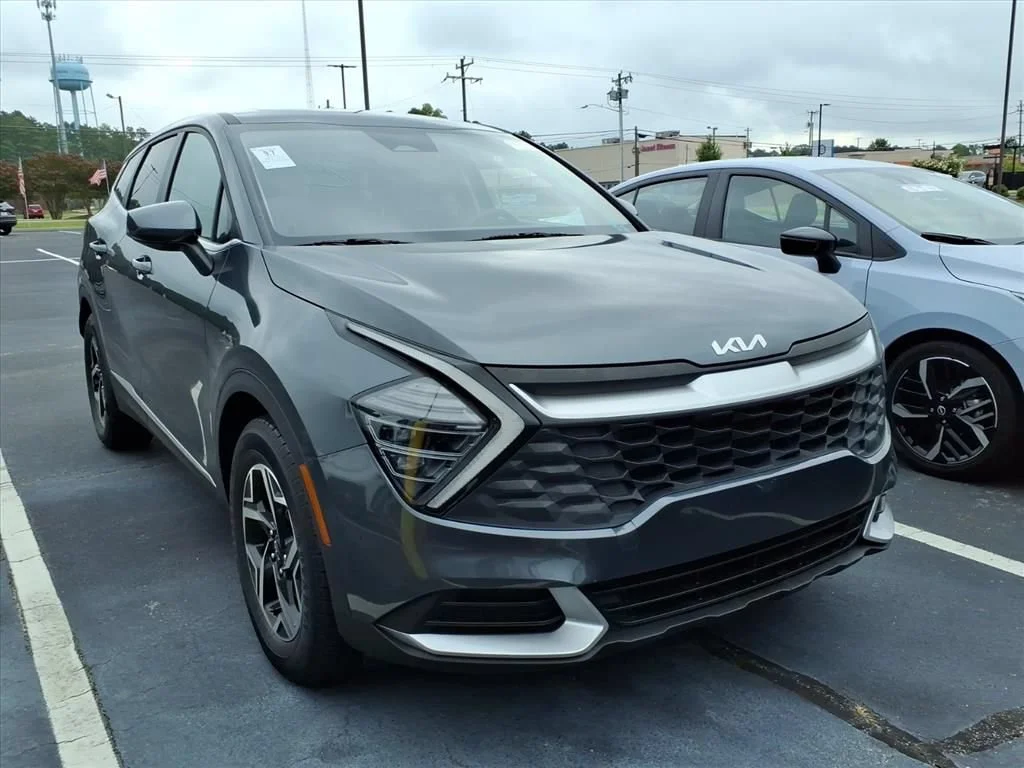 Used 2024 Gray Kia LX image 3